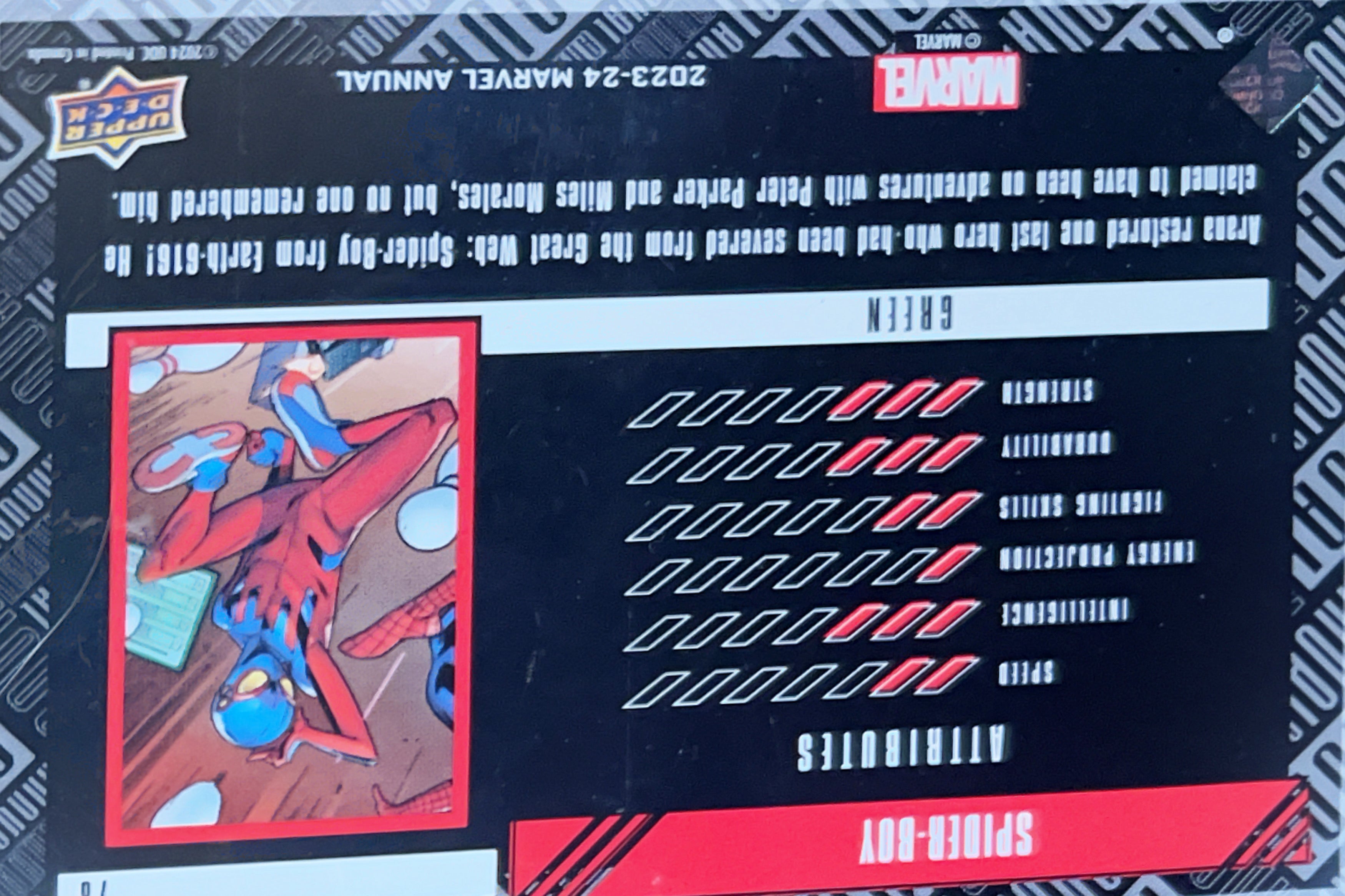 2023 Upper Deck Marvel Annual Spider-Boy #71