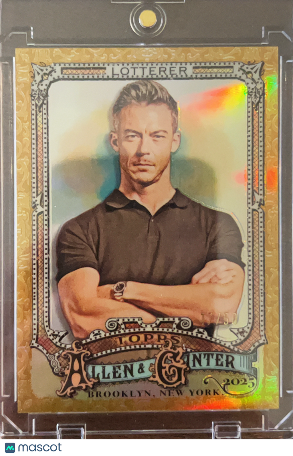 2025 Topps Allen & Ginter Andre Lotterer #294 Gold Foil
