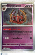 2025 Scarlet & Violet White Flare Brambleghast Uncommon #47/94