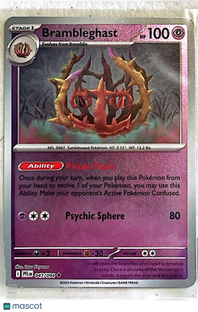 2025 Scarlet & Violet White Flare Brambleghast Uncommon #47/94