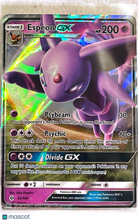 2017 Sun & Moon Espeon GX Holo Ultra Rare #61/149