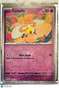 2024 Temporal Forces Cutiefly Reverse Holo #75/162