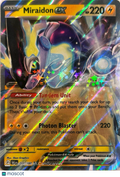 2023 Scarlet & Violet Miraidon EX Holo Double Rare RR #81/198