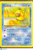1999 Fossil Psyduck 1st Edition #53/62