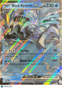 Sv08: Surging Sparks Black Kyurem EX Holo #048/191