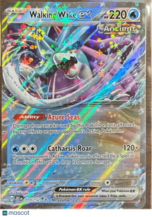 2024 Temporal Forces Walking Wake EX Holo Secret Rare SAR #205/162