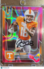 2025 Bowman Chrome University DeSean Bishop #67 Pink Wave Refractor 1st Bowman