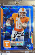 2025 Bowman Chrome U DeSean Bishop #67 Blue Sapphire Refractor 1st Bowman