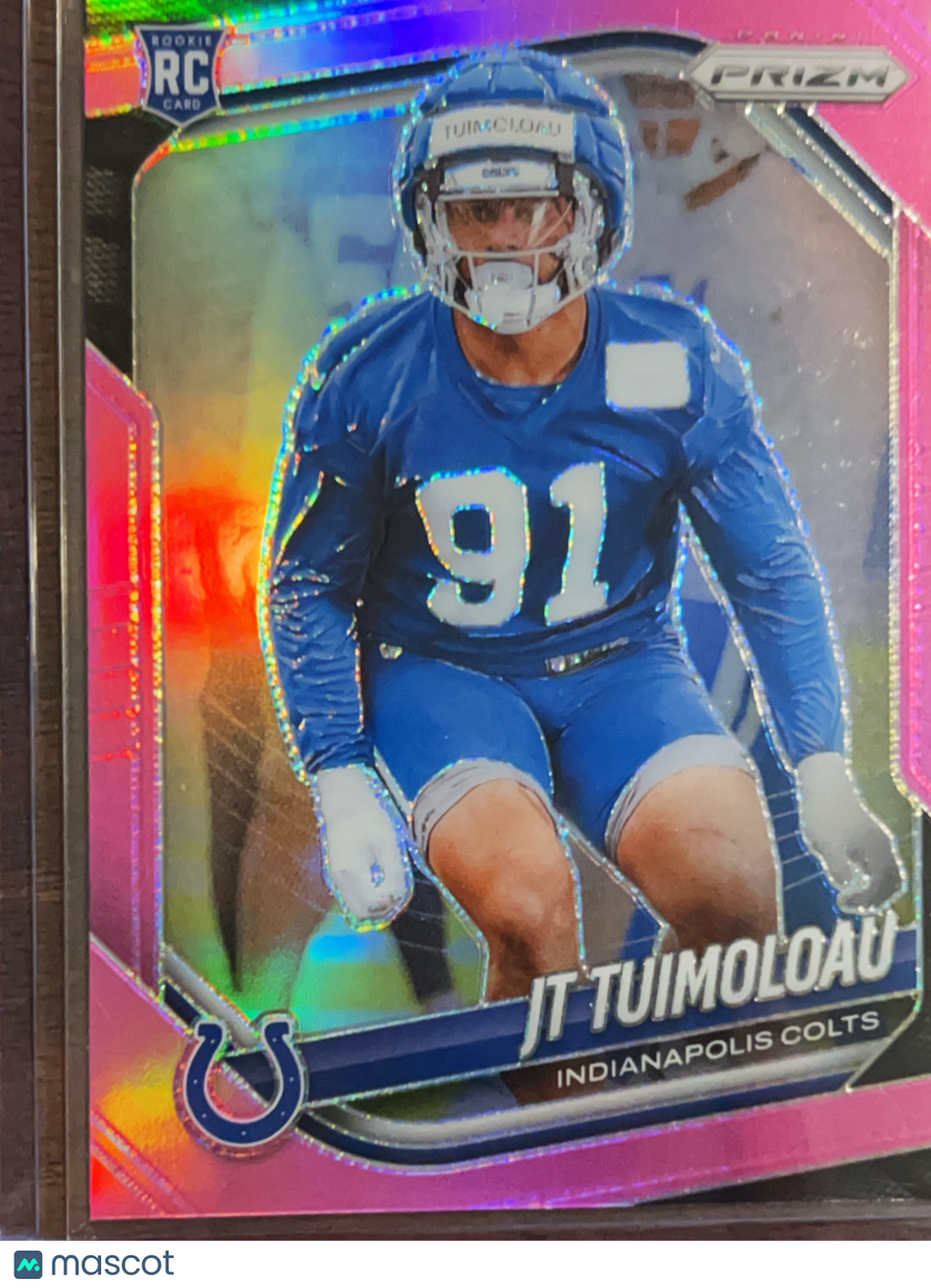 2025 Panini Prizm JT Tuimoloau #324 Pink RC