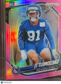 2025 Panini Prizm JT Tuimoloau #324 Pink RC