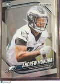2025 Panini Prizm Football Andrew Mukuba #330 RC