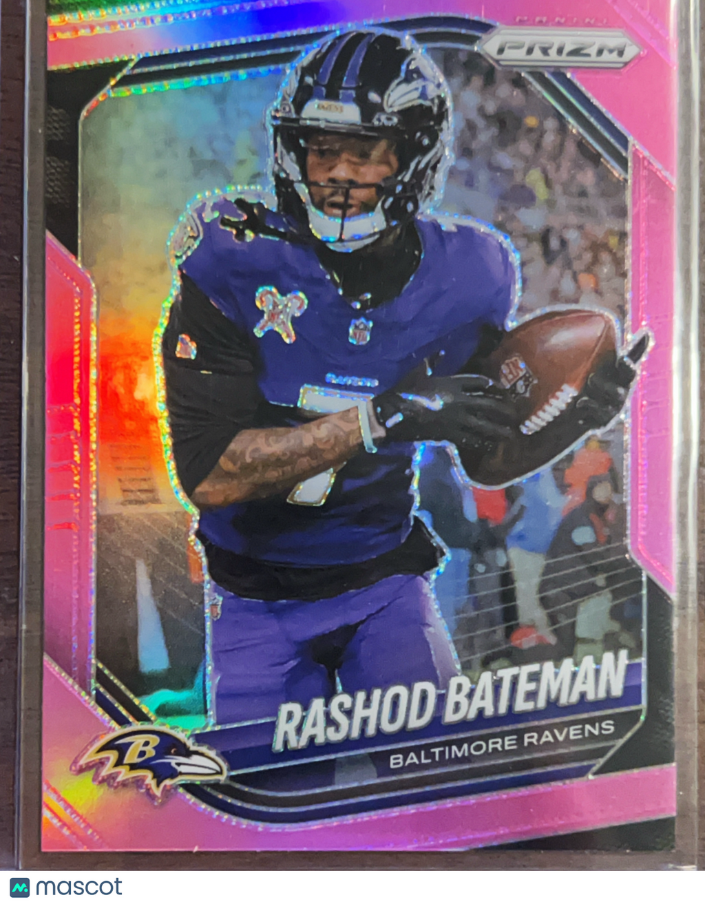 2025 Panini Prizm Rashod Bateman #273 Pink