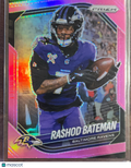 2025 Panini Prizm Rashod Bateman #273 Pink