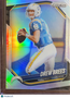 2025 Panini Prizm Football Drew Brees #266 Silver