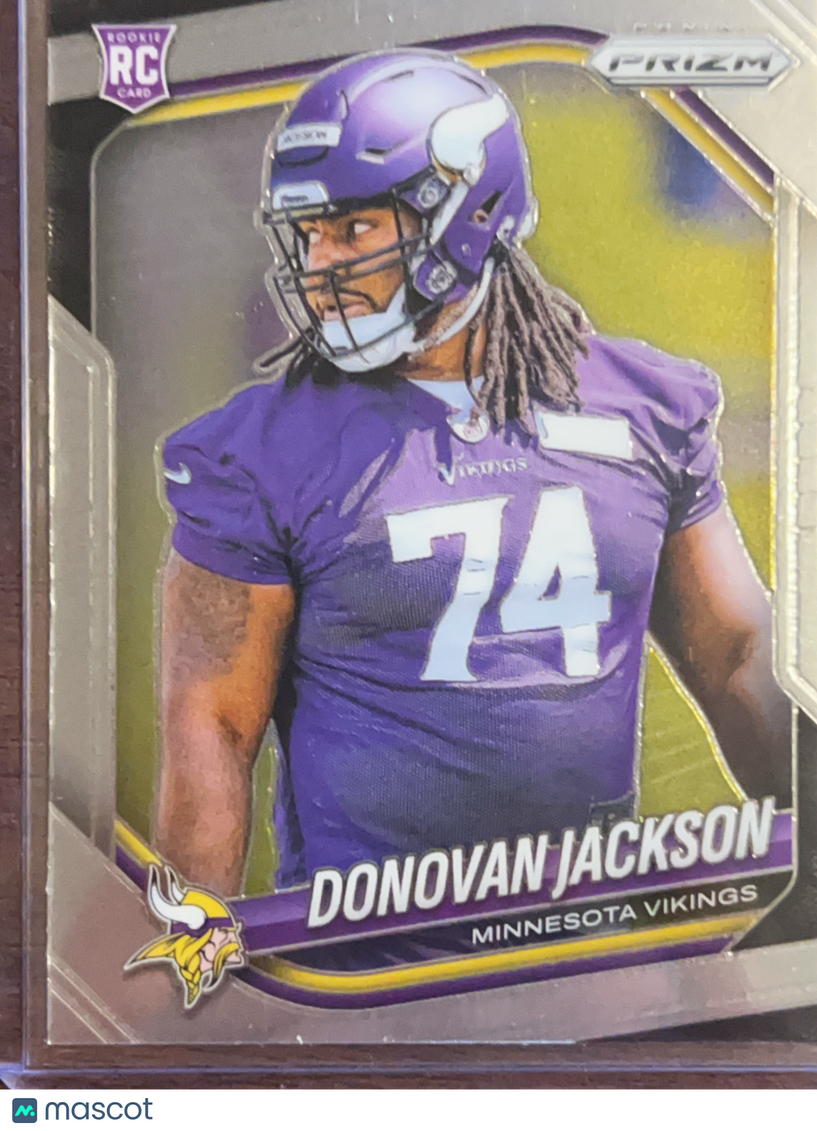 2025 Panini Prizm Football Donovan Jackson #358 RC