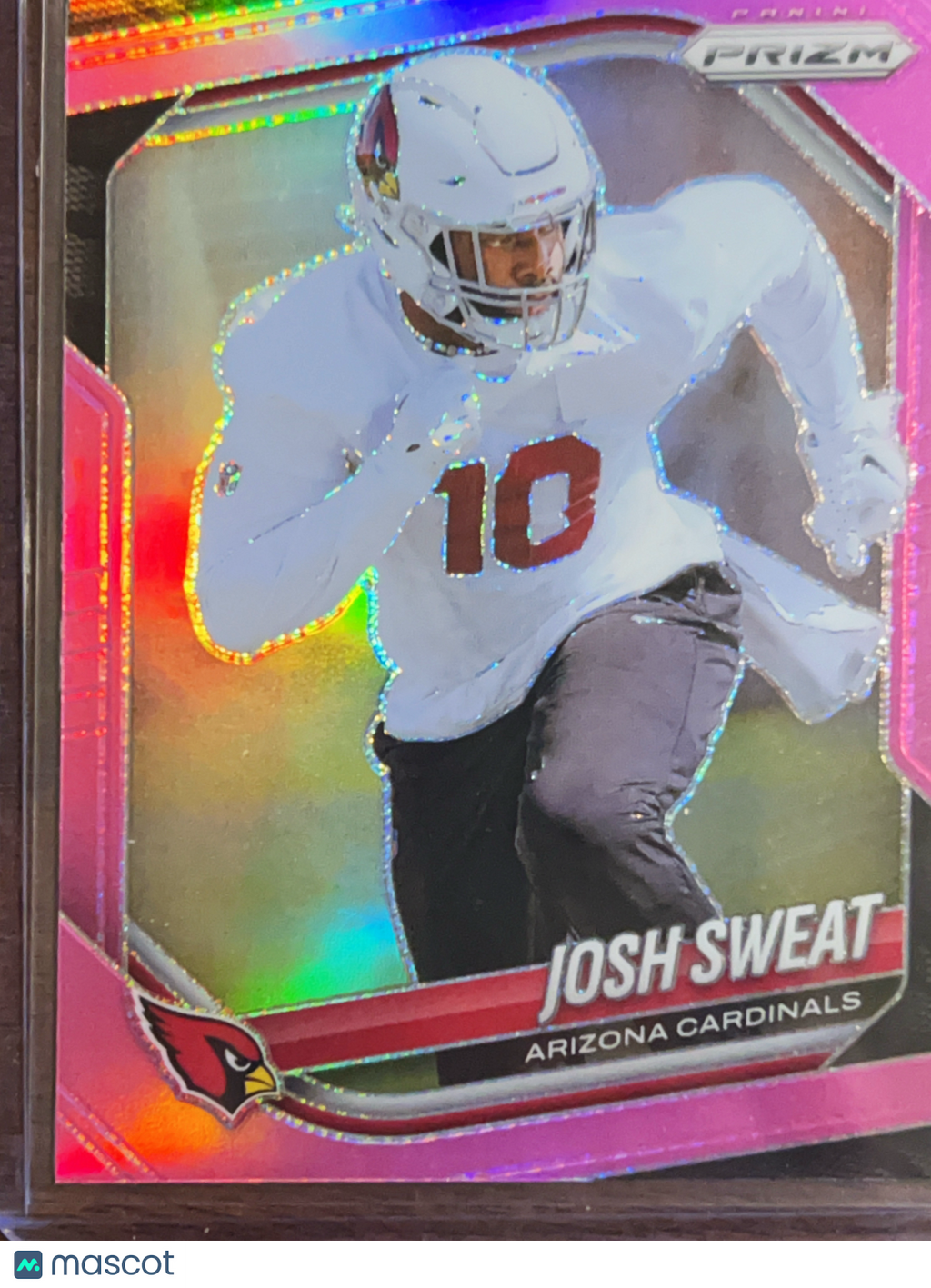 2025 Panini Prizm Josh Sweat #4 Pink