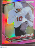 2025 Panini Prizm Josh Sweat #4 Pink