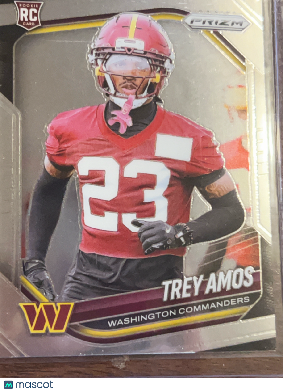 2025 Panini Prizm Trey Amos #400 RC