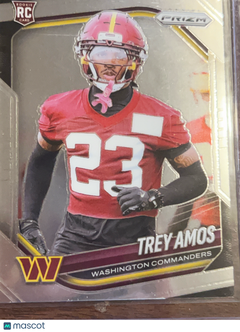 2025 Panini Prizm Trey Amos #400 RC
