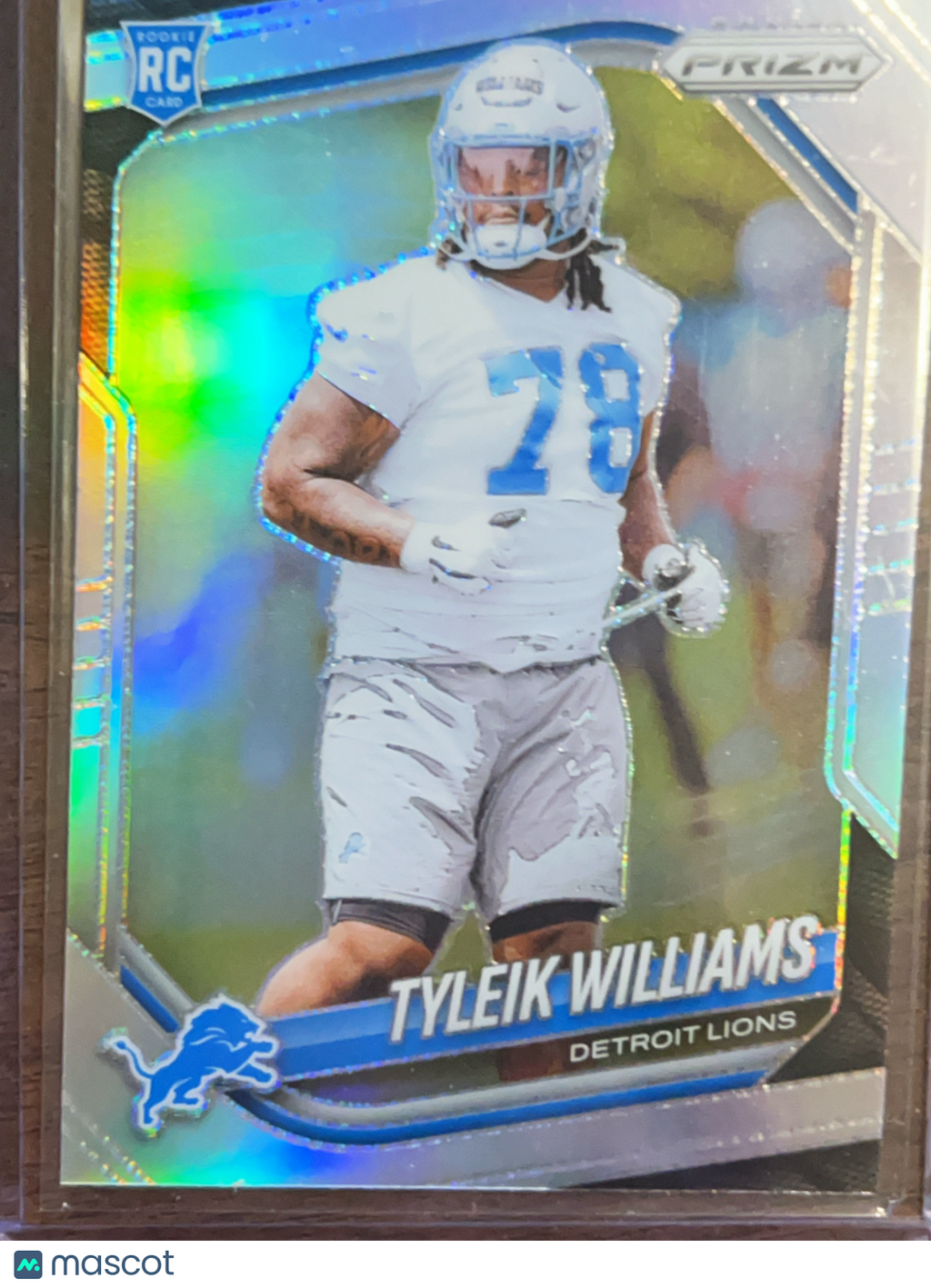 2025 Panini Prizm Tyleik Williams #328 Silver RC