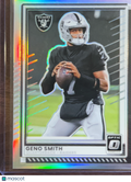 2025 Panini Donruss Optic Prizm Geno Smith #144 Silver Holo