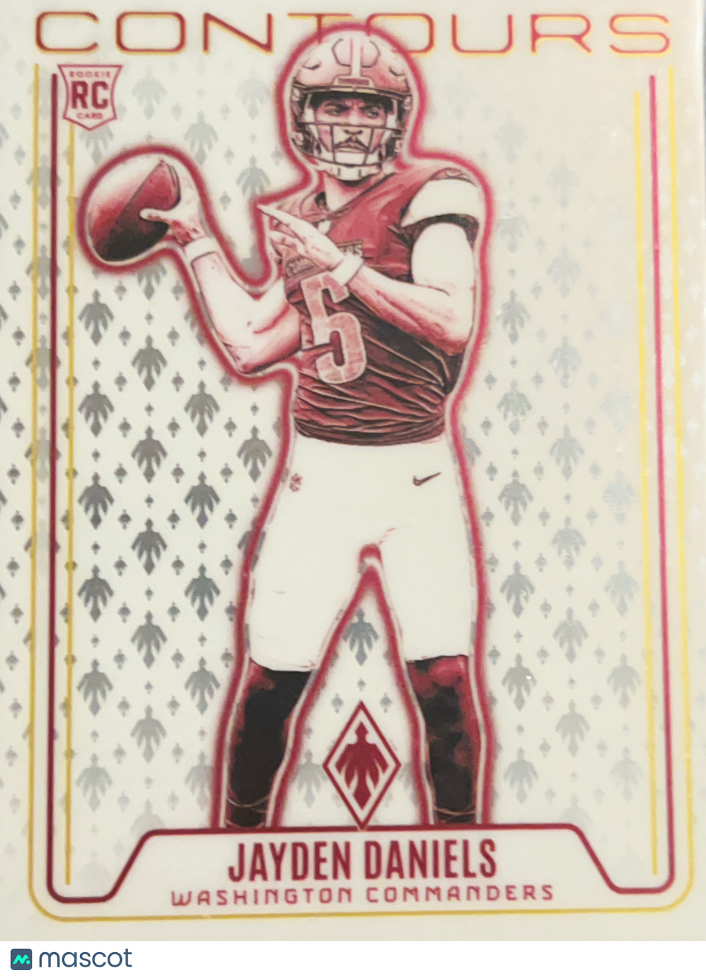 2025 Panini Phoenix Contours Jayden Daniels #CON-JDS RC