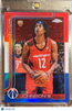 2025 Topps Chrome Tre Johnson III #256 Red White Blue RC
