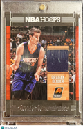 2017 Panini NBA Hoops Rookie Remembrance Dragan Bender #RR-DB Mem