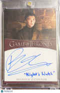 2019 Rittenhouse Game of Thrones Inscription Autograph Brenock O'Connor