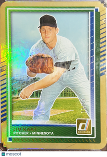 2025 Panini Donruss Baseball Jim Kaat #19 Gold Holo /25