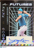 2024 Leaf Futures Logan Evans #A-LE1 Cracked Ice /1 Auto