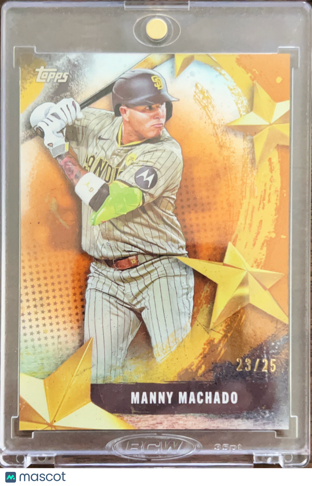 2025 Topps Stars of MLB Manny Machado #SMLB-51 Gold /25