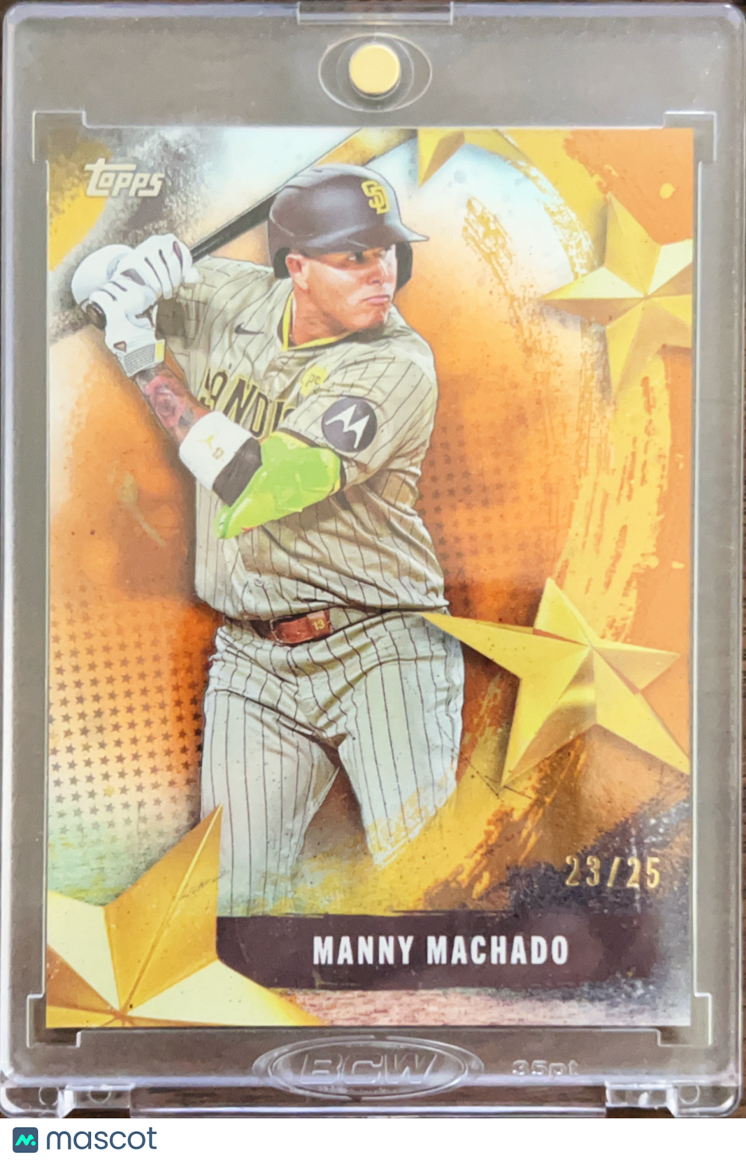 2025 Topps Stars of MLB Manny Machado #SMLB-51 Gold /25