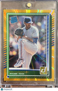 2025 Panini Donruss Kumar Rocker #18 Gold Holo Laser /299