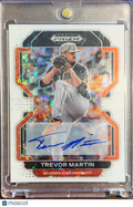 2022 Panini Prizm Draft Picks Trevor Martin #PDP104 Orange /50