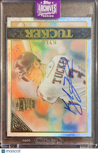 2020 Topps Archives Signature Topps Gallery Kyle Tucker #89 Refractor /1