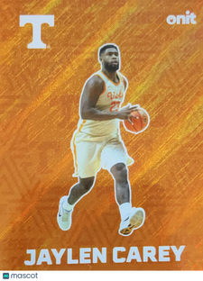 2025 ONIT Tennessee Volunteers Jaylen Carey #F-5