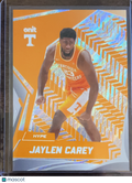 2025 ONIT Tennessee Volunteers Hype Jaylen Carey #H-3 Orange Prism