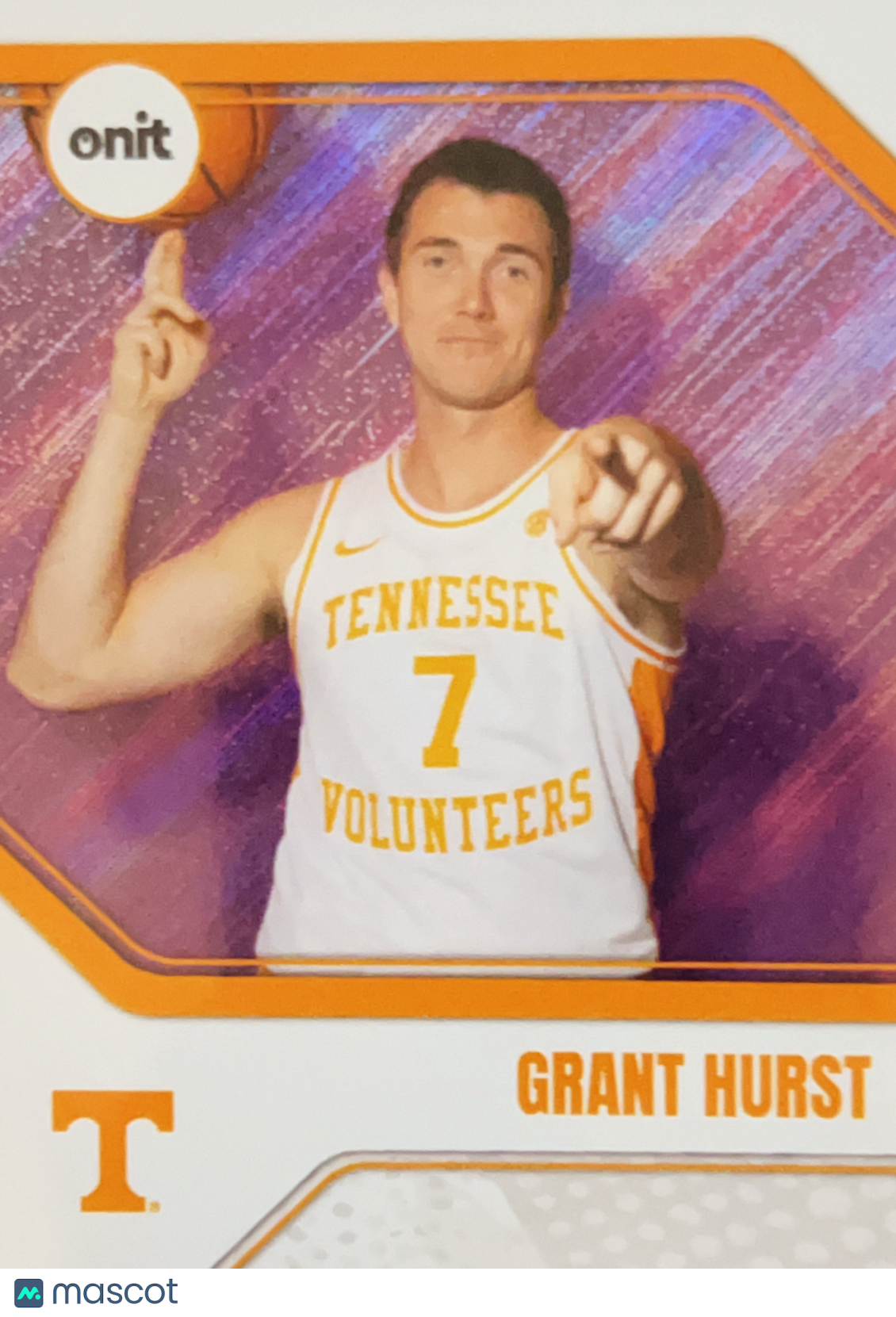 2025 ONIT Tennessee Volunteers Grant Hurst #B-10