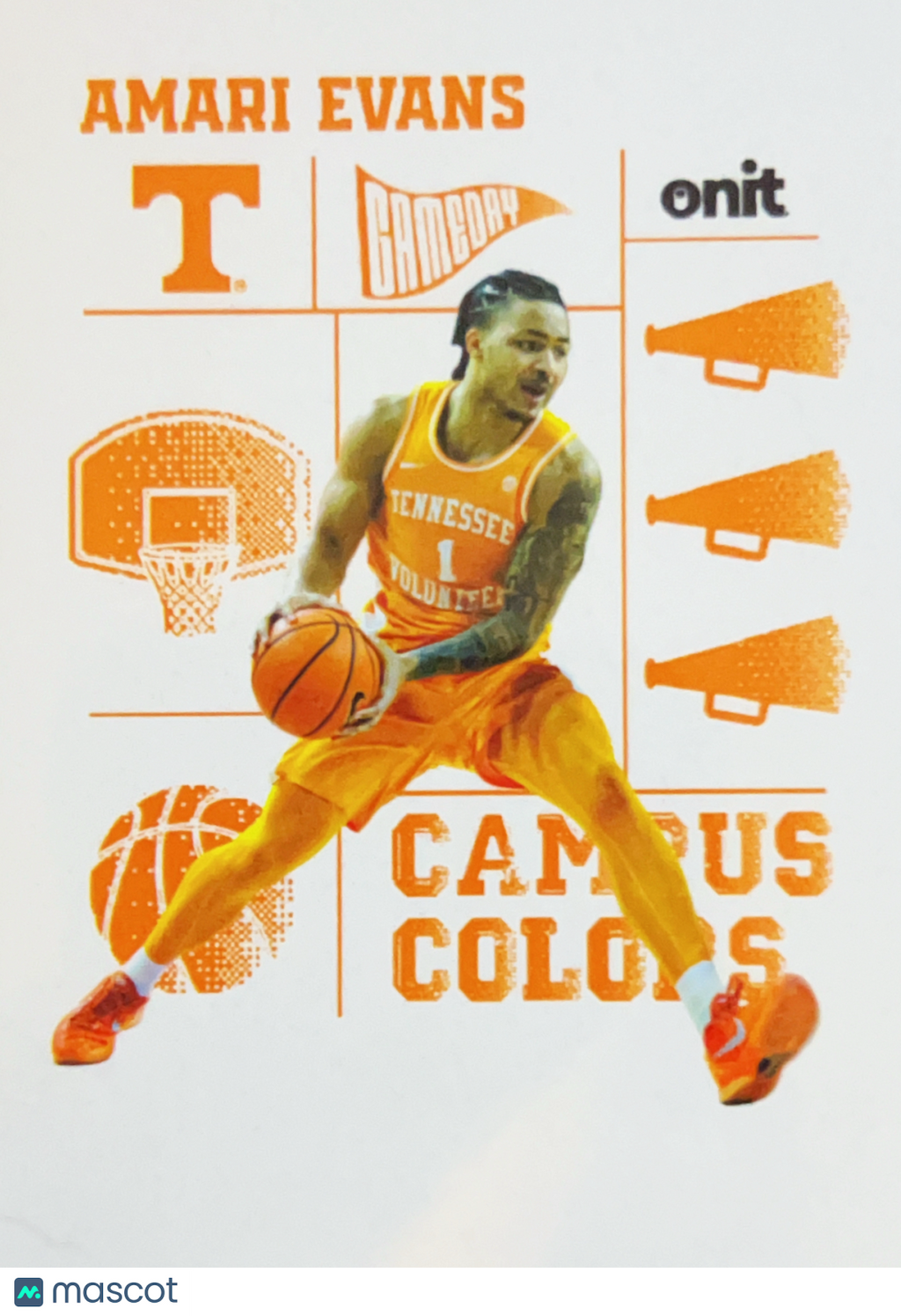 2025 ONIT Campus Colors Amari Evans #CC-9