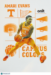 2025 ONIT Campus Colors Amari Evans #CC-9