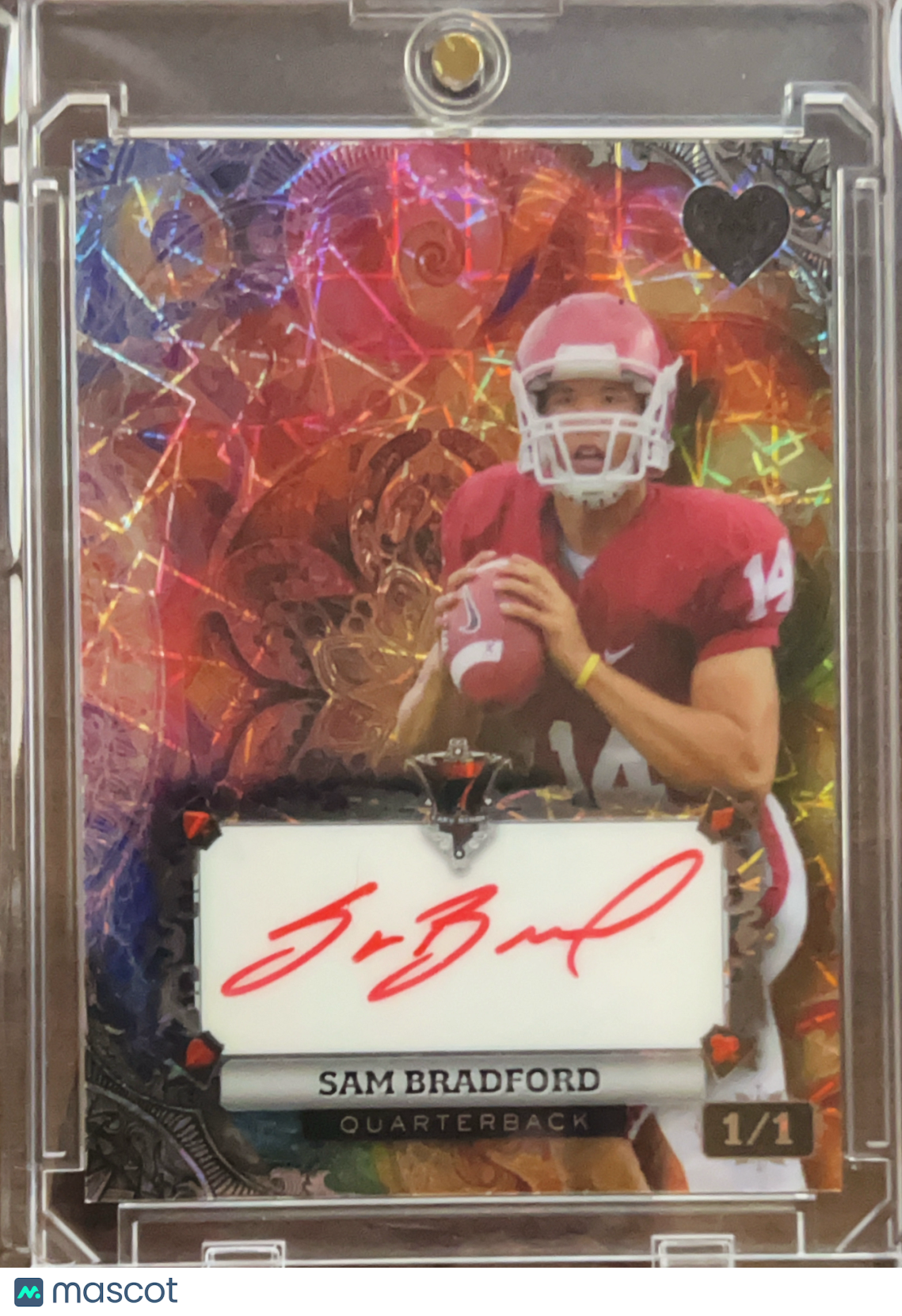 2024 Wild Card 7 Card Studs Sam Bradford #AH7CF-SB /1