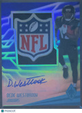 2017 Panini Phoenix Dede Westbrook #JRS-DW of /1 NFL Shield Patch Auto