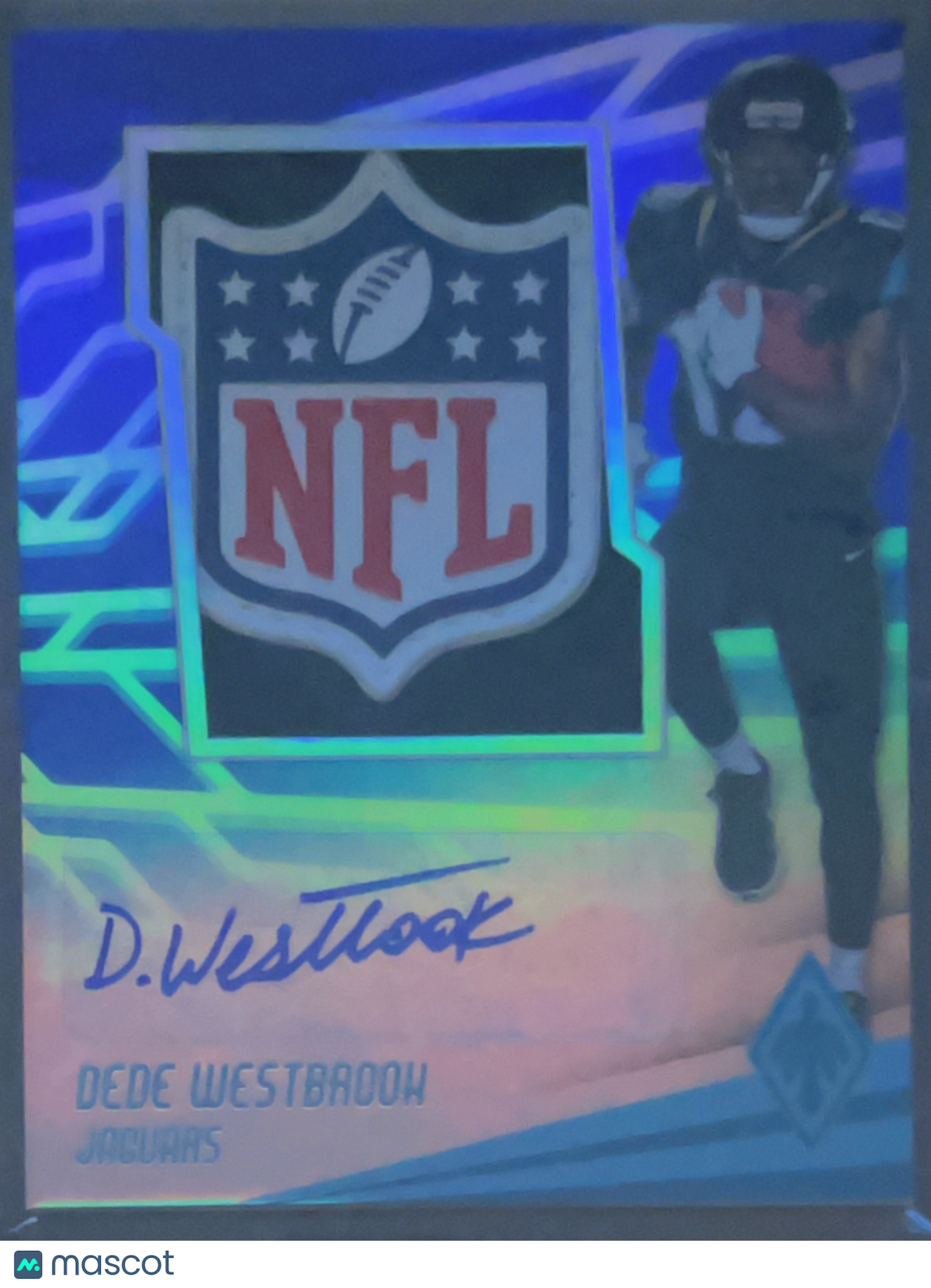 2017 Panini Phoenix Dede Westbrook #JRS-DW of /1 NFL Shield Patch Auto