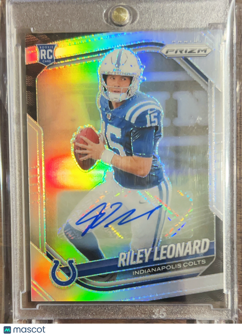 2025 Panini Prizm Riley Leonard #342 Silver RC