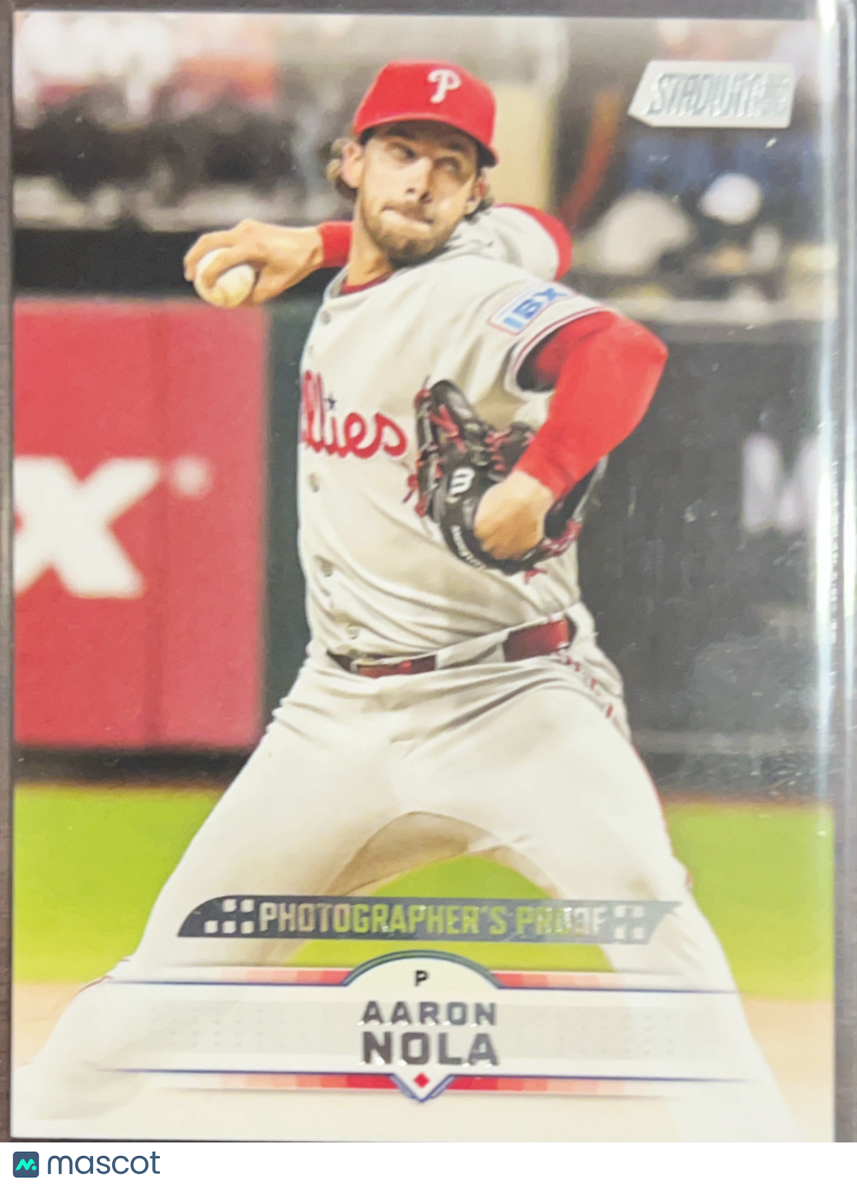 2025 Topps Stadium Club Aaron Nola #145 Photographer's Proof
