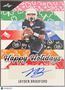 2025 Leaf Happy Holidays Jayden Bradford #BA-JB2