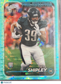 2024 Topps Chrome Will Shipley #252 Aqua Refractor /199 RC