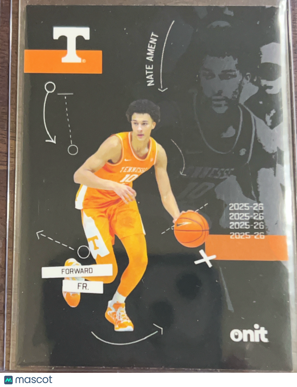 2025 Onit Tennessee Volunteers Nate Ament #SIL-6