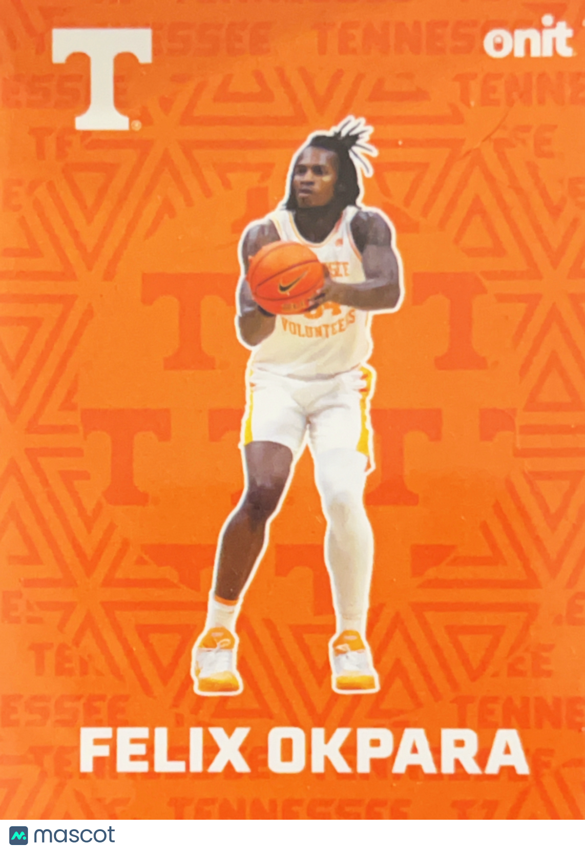 2025 ONIT Tennessee Basketball Felix Okpara #F-6